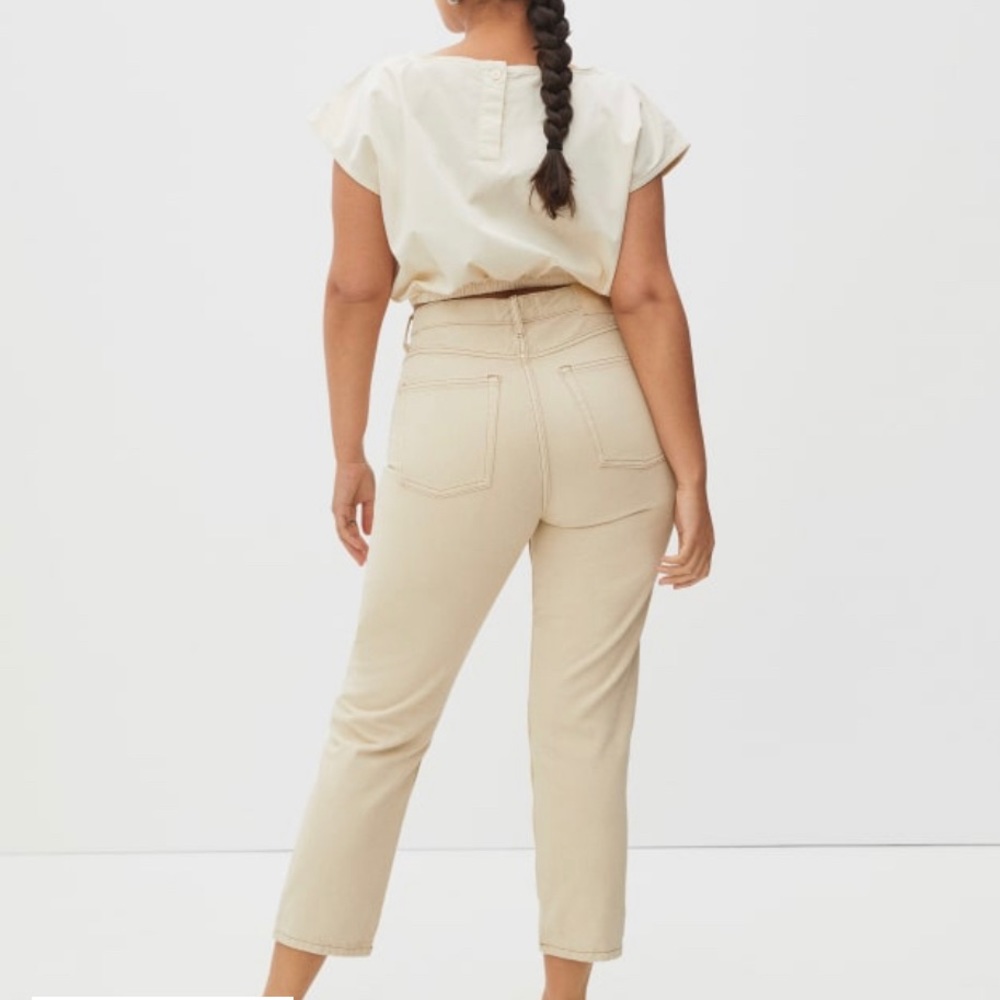 Everlane 90s Cheeky Ankle Jeans Dusty Pink Sz 27